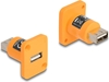 Изображение Delock D-Type Module USB 2.0 Type-A female to female orange