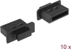 Изображение Delock Dust Cover for DisplayPort female with grip 10 pieces black