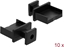Attēls no Delock Dust Cover for USB Type-A female with grip 10 pieces black