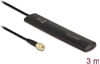 Picture of Delock LTE Antenna SMA 3 dBi Omnidirectional Fixed Black Adhesive Mounting