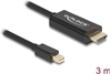 Изображение Delock Passive mini DisplayPort 1.1 to HDMI Cable 3 m
