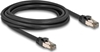 Изображение Delock RJ45 Network Cable Cat.6A U/FTP ultra flexible with inner metal jacket 3 m black