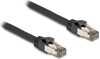 Picture of Delock RJ45 Network Cable Cat.6A U/FTP ultra flexible with inner metal jacket 5 m black