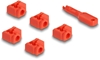 Picture of Delock RJ45 Port Blocker Set for RJ45 jack 10 pieces