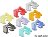 Picture of Delock RJ45 Repair Clip 16 Pieces (2 pieces per color)