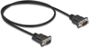 Picture of Delock RS-232 Cable Serial D-Sub9 male to male with narrow plug housing 0.5 m