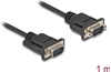 Picture of Delock RS-232 Cable Serial D-Sub9 male to male with narrow plug housing 1 m