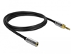 Picture of Delock Stereo Jack Extension Cable 3.5 mm 3 pin male to female with 6.35 mm screw adapter 3 m