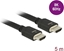 Изображение Delock Ultra High Speed HDMI Cable 48 Gbps 8K 60 Hz black 5 m certified