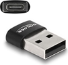 Picture of Delock USB 2.0 Adapter USB Type-A male to USB Type-C™ female black