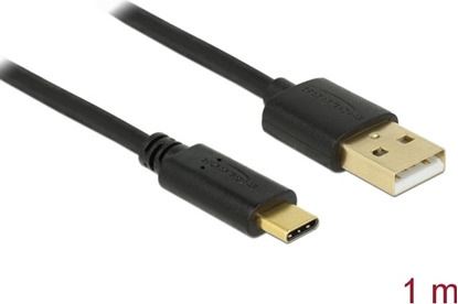 Attēls no Delock USB 2.0 cable Type-A to Type-C 1 m