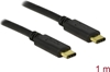 Picture of Delock USB 2.0 cable Type-C to Type-C 1 m 3 A
