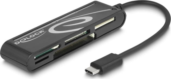 Picture of Delock USB 2.0 Card Reader USB Type-C™ male 5 Slots
