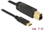 Picture of Delock USB 3.1 Gen 2 (10 Gbps) cable Type-C to Type-B 1 m