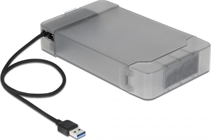 Attēls no Delock USB Type-A to SATA Converter with 3.5″ Protection Cover