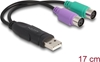 Изображение Delock USB to PS/2 Adapter
