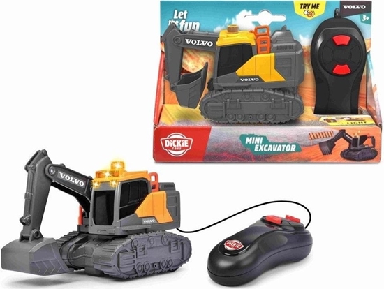 Изображение Dickie Volvo Mini koparka 14cm