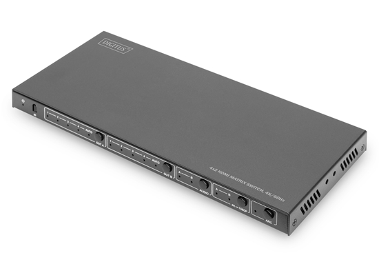 Изображение Digitus 4x2 HDMI Matrix Switch, 4K/60Hz