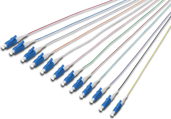 Picture of Digitus colored pigtails, LC OS2 09/125 ?, Simplex