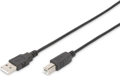 Attēls no Kabel USB Digitus USB-A - 1.8 m Czarny (DB-300102-018-S)