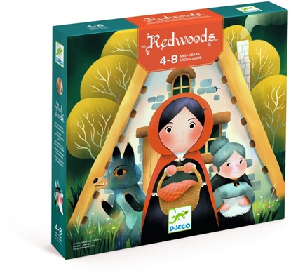 Attēls no Djeco aidimas Gra Raudonkepurait w lesie