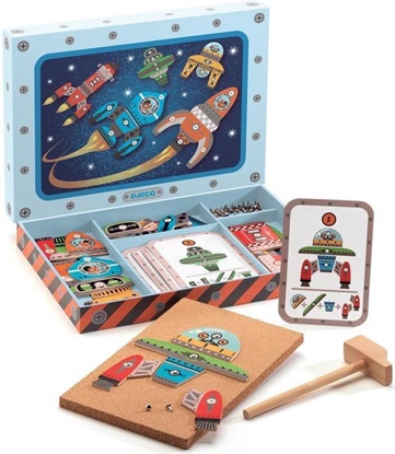 Attēls no Djeco Przybijanka - budowanie rakiet - 144810