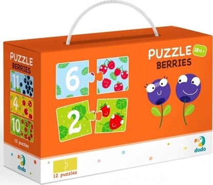 Picture of Dodo Puzzle 12x2 Cyferki - jagódki