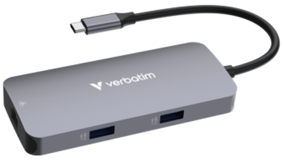 Picture of Dokstacija Verbatim USB-C Pro Multiport Hub 5 Port