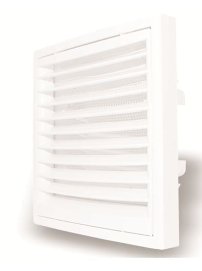 Picture of Dospel Kratka wentylacyjna KR z siatk 100x125mm - 007-0153