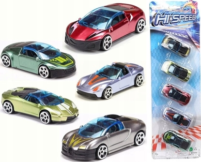 Изображение Dromader Samochód sportowy 5 szt zestaw na blistrze 1323195