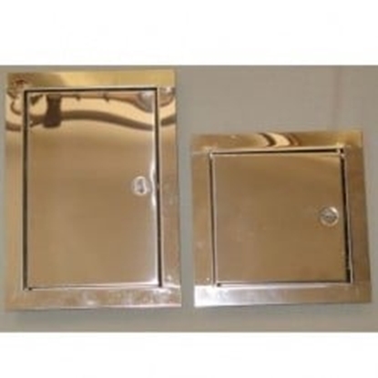 Picture of Drzwiczki kominowe nierdzewne 140x140mm mae