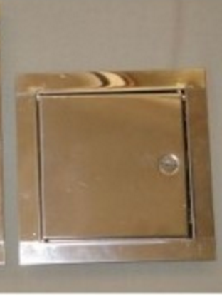 Picture of Drzwiczki kominowe nierdzewne 140x140mm mae