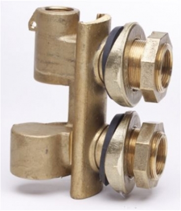 Picture of Dubults adapteris 1"1/4 bronza 