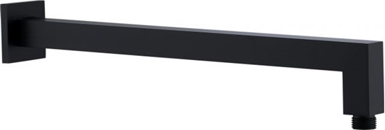 Изображение Dušas galvas turētājs (no sienas) SQ melns Herz