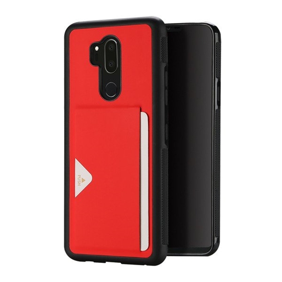 Picture of Dux Ducis Pocard Series Premium High Quality and Protect Silicone Case For Apple iPhone XS Max Red
