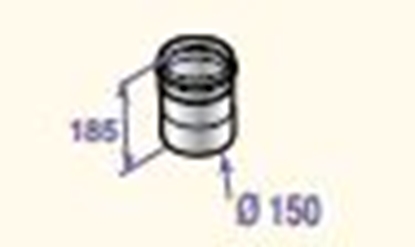 Изображение Dūmvada pāreja PPS D150-160, DY825