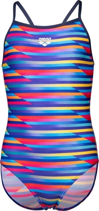 Attēls no Dziecicy Strój kpielowy GIRL'S ARENA RACING STRIPE SWIMSUIT LIGH