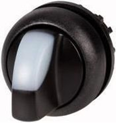 Attēls no Eaton Napd przecznika 3 pooeniowy biay z podwietleniem bez samopowrotu M22S-WRLK3-W (216844)