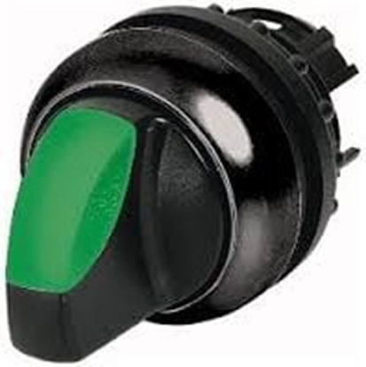 Attēls no Eaton Napd przecznika 3 pooeniowy zielony z podwietleniem bez samopowrotu M22S-WRLK3-G (216848)