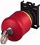 Изображение Eaton Przycisk bezpieczestwa 22mm 0Z 1R IP66 klucz M22-PVS/K01 (216514)