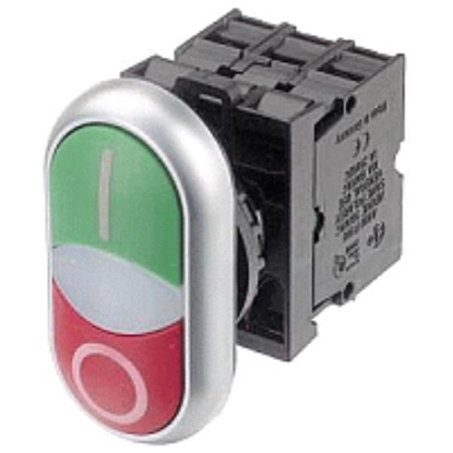 Picture of Eaton Przycisk podwójny podwietlany M22-DDl-GR-X1/X0/K11/2 - 216509