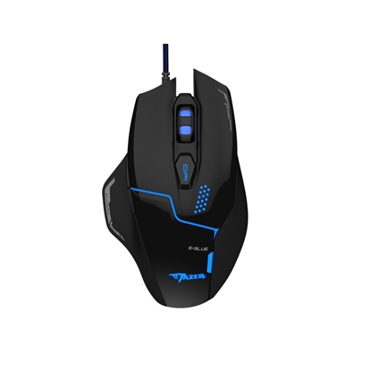 Attēls no E-Blue EMS626 Mazer V2 Gaming Mouse with Additional Buttons / LED / 2500 DPI / USB Black
