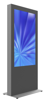 Picture of EDBAK Floor stand | IDS09.55 Indoor Public Display Totem | 55 " | Black