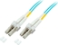 Picture of EFB EFB LWL Kabel Duplex Jumper LC-LC 50/125 OM3 10 Meter LSZH Halogenfrei aqua 2.0mm geprueft mit Messprotokoll