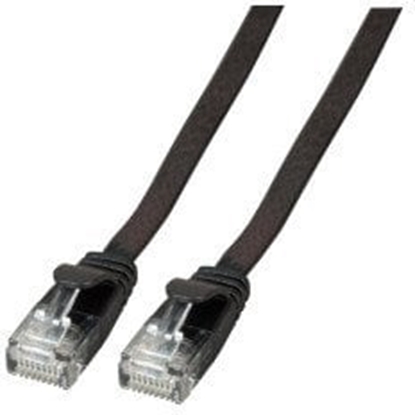 Picture of EFB kabel sieciowy czarny 0,5 m Cat6a U/UTP (UTP)