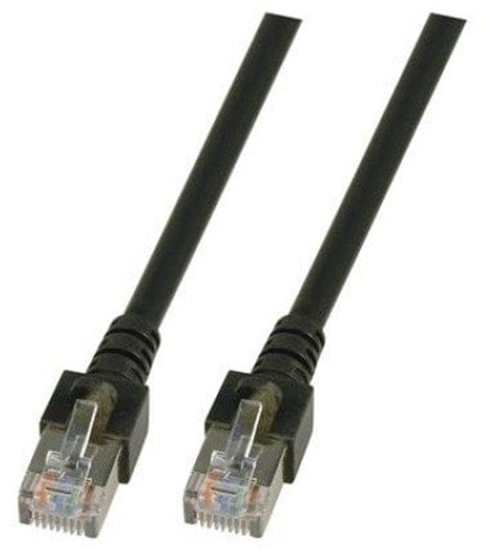 Picture of EFB RJ45 S/FTP Cat5e kabel sieciowy Czarny 1 m SF/UTP (S-FTP)