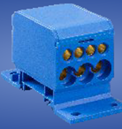 Изображение Elektro-Plast Blok rozdzielczy 2x4-50mm2 + 3x2,5-25mm2 + 4x2,5-16mm2 szary DB1-S