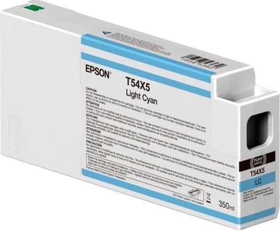 Picture of Epson ink cartridge UltraChrome HDX/HD light cyan 350 ml  T 54X5