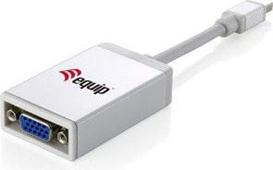 Изображение Equip 133432 video kabeļu aksesuārs 0,17 m Mini DisplayPort VGA Melns