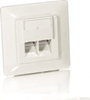 Picture of Equip Cat.5e German Modular Faceplate